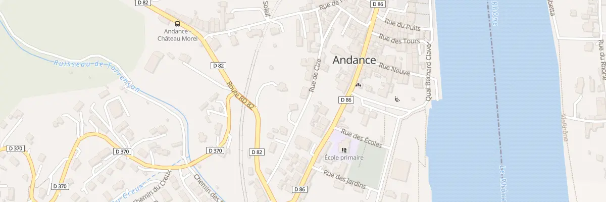 Plan du 5013 Rue de Size à Andance