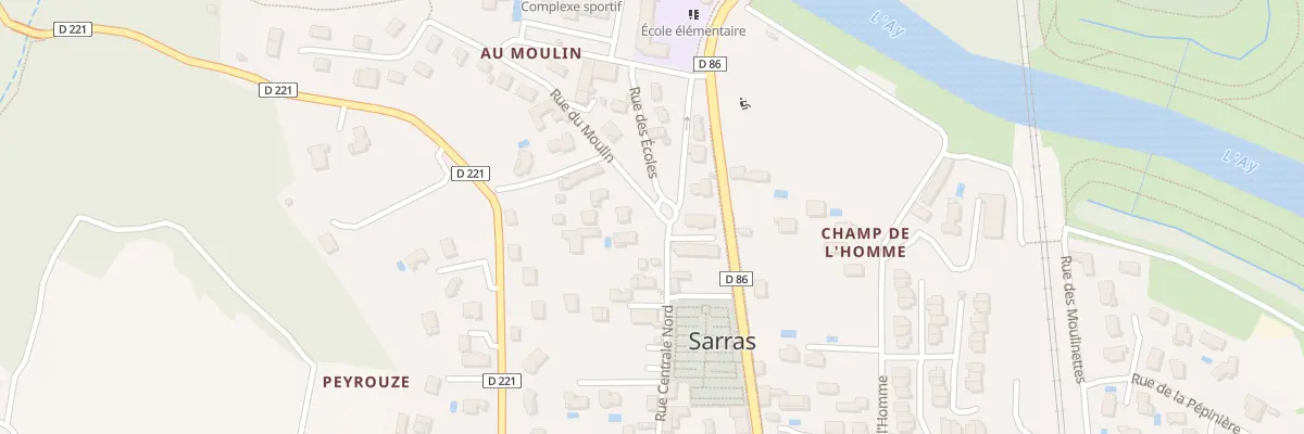 Plan du 5656 Rue Centrale Nord à Sarras