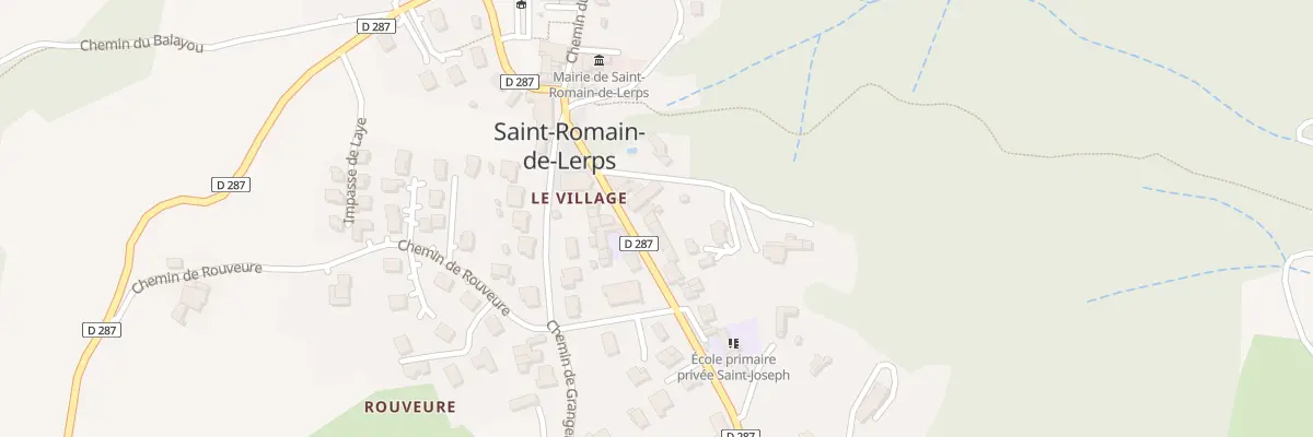 Plan du 115 Rte du Belvédère à Saint-Romain-de-Lerps