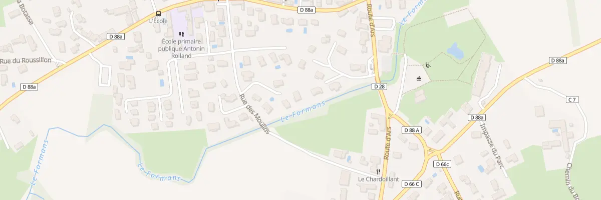 Plan du 145 Rue des Moulins à Sainte-Euphémie