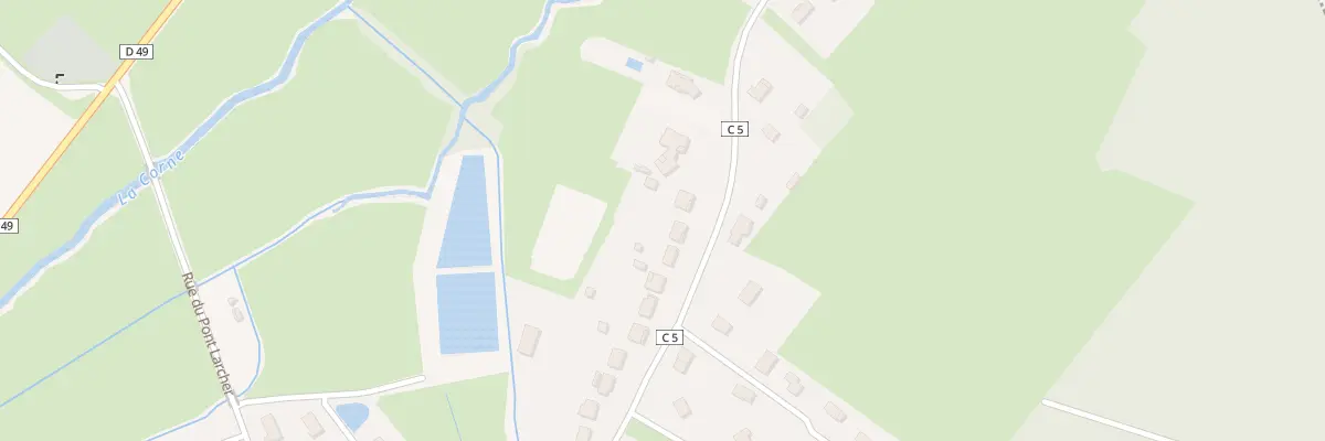 Plan du 23 Rue des Charmilles à La Charmée