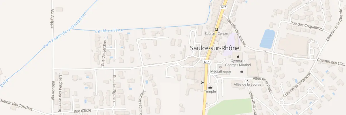 Plan du 4 Che de l’Enclos à Saulce-sur-Rhône