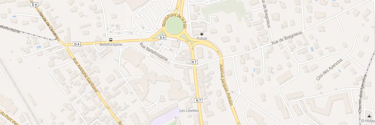 Plan du 1 Mte de Louze au Péage-de-Roussillon