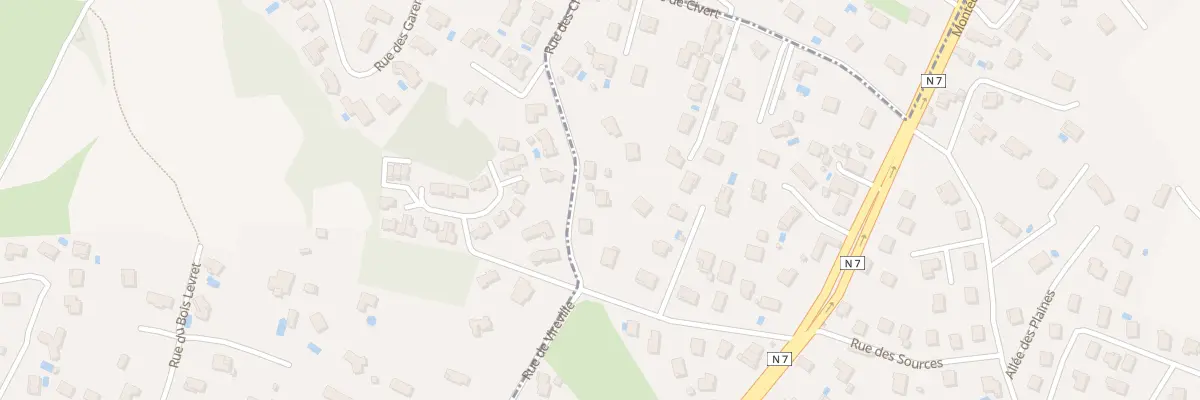 Plan du 5 Rue des Chênes au Péage-de-Roussillon