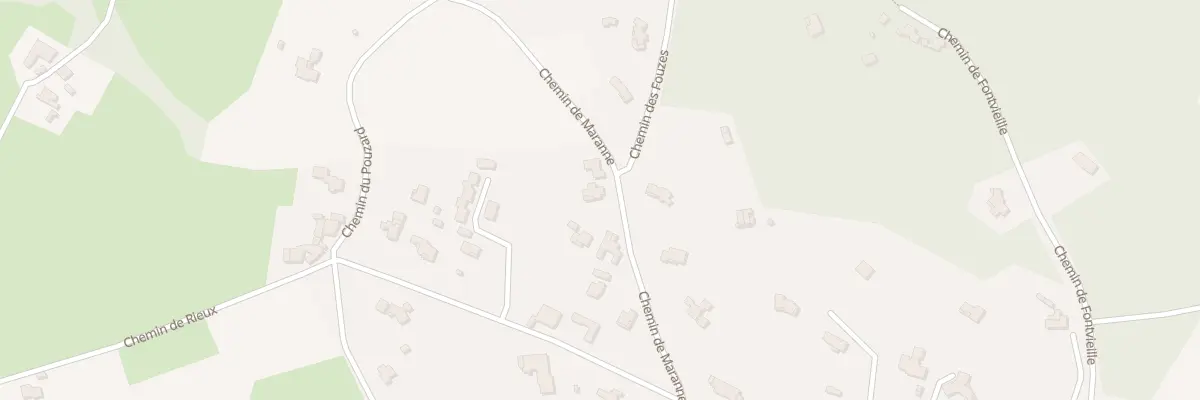 Plan du 840 Che de Maranne à Allan
