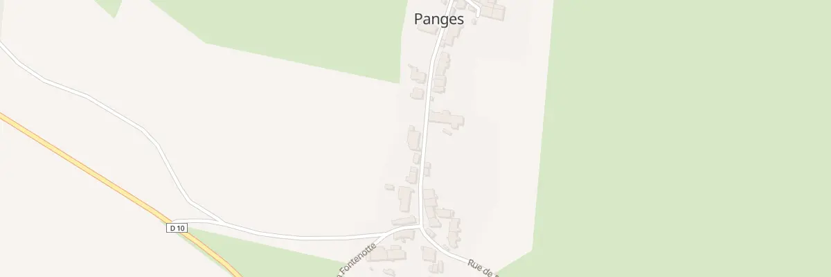 Plan du 26 Rue de la Fontenotte à Panges