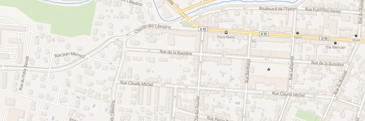 Plan du 69 Rue de la Bussière à Oullins-Pierre-Bénite