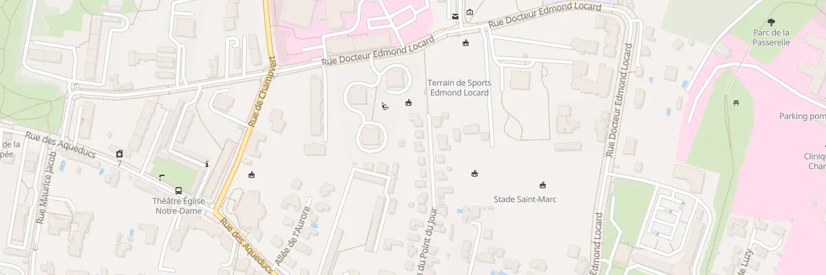 Plan du 25 Imp du Point du Jour à Lyon 5e Arrondissement