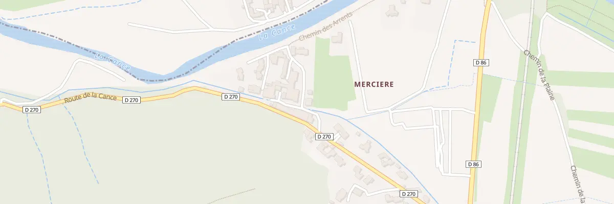 Plan du 52 Rue des Gareurs à Sarras