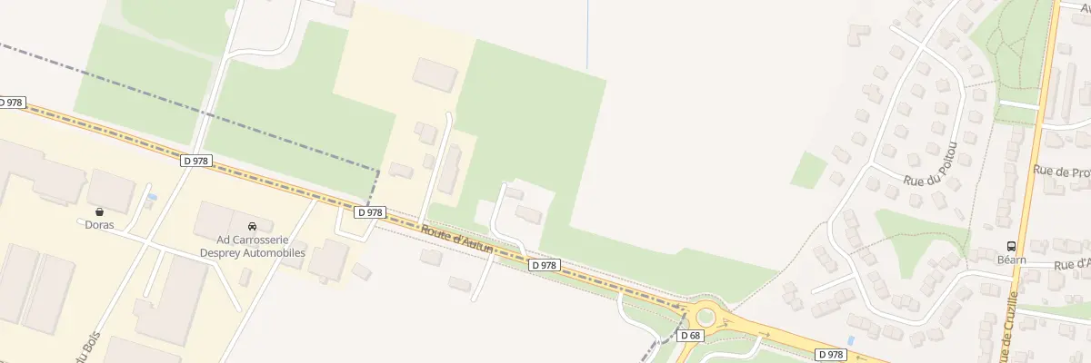 Plan du 5138A Rte d’Autun à Châtenoy-le-Royal