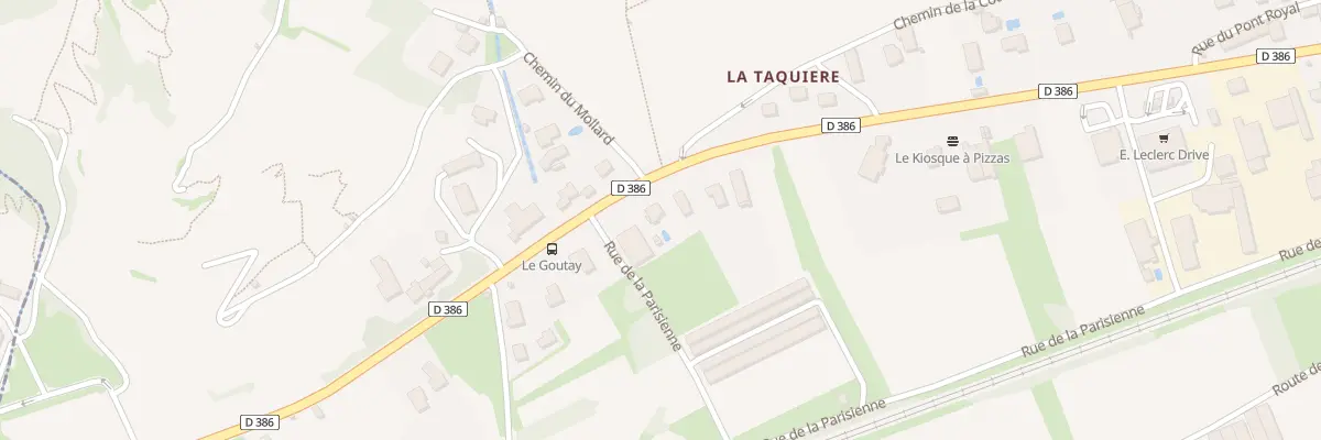 Plan du 65 Rte de la Taquière à Ampuis