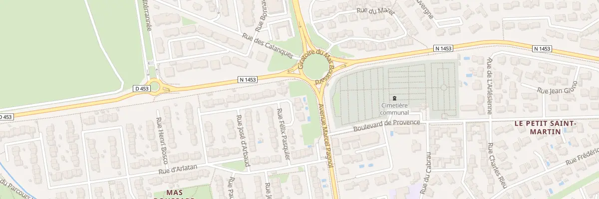 Plan du 9 Rue Félix Pasquier à Saint-Martin-de-Crau