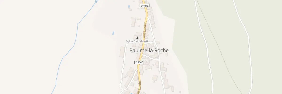 Plan du 4 Rue Landel à Baulme-la-Roche