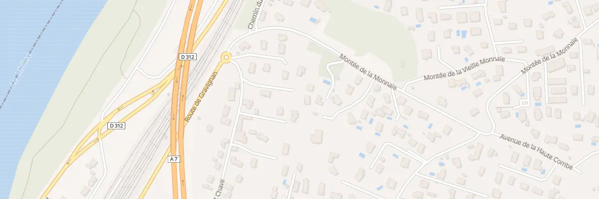 Plan du 19 Rue du Petit Chave à Ternay