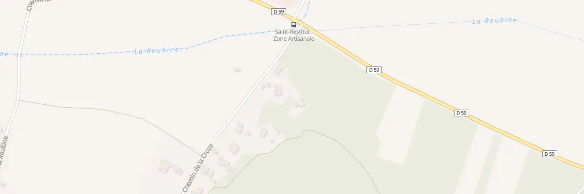 Plan du 5420 La Croze Ouest à Saint-Restitut