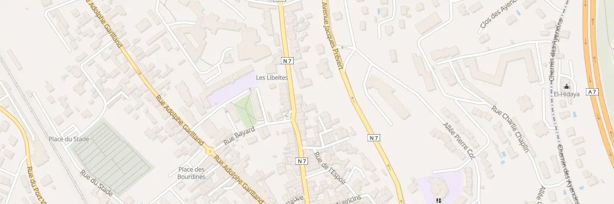 Plan du 26 Rue de la République au Péage-de-Roussillon