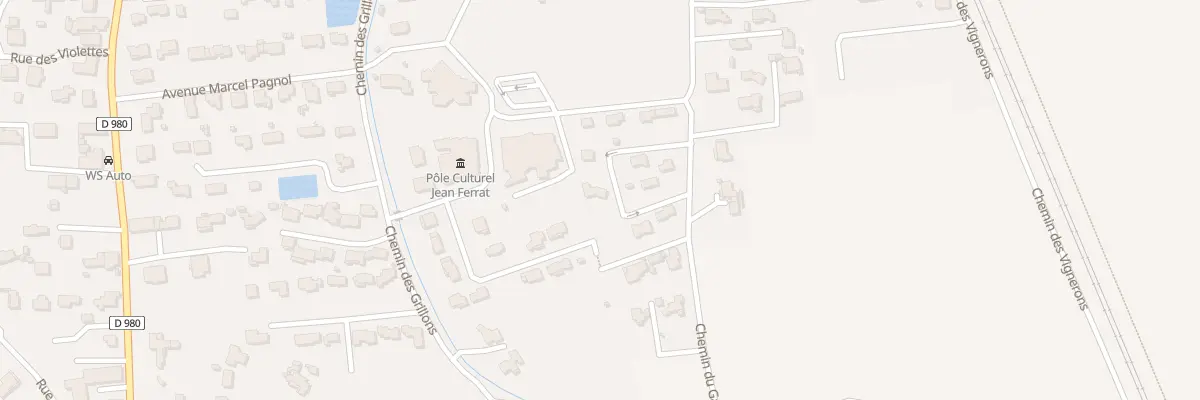 Plan du 5679 Rue du Lotissement le Cabanon à Sauveterre