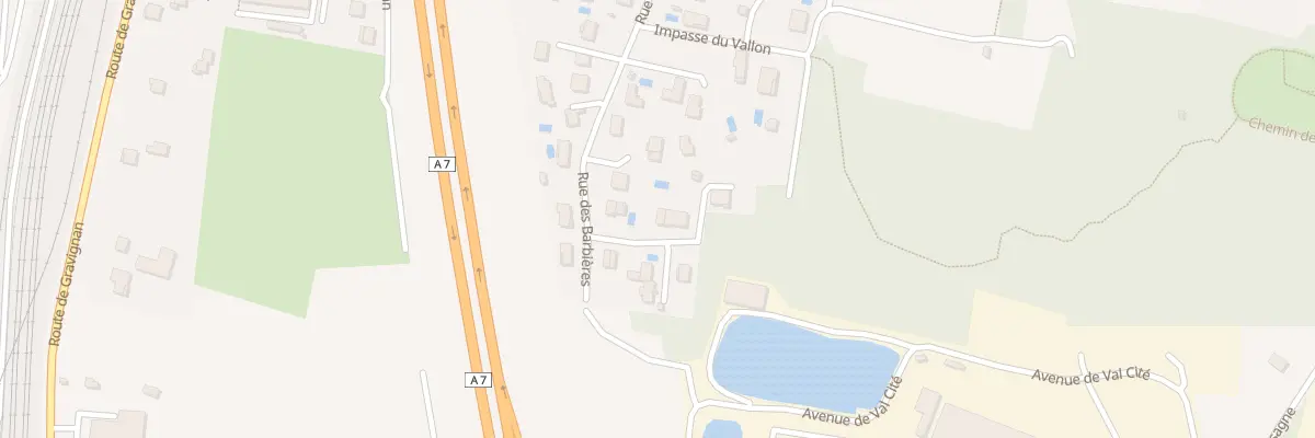 Plan du 3 Imp des Bleuets à Ternay