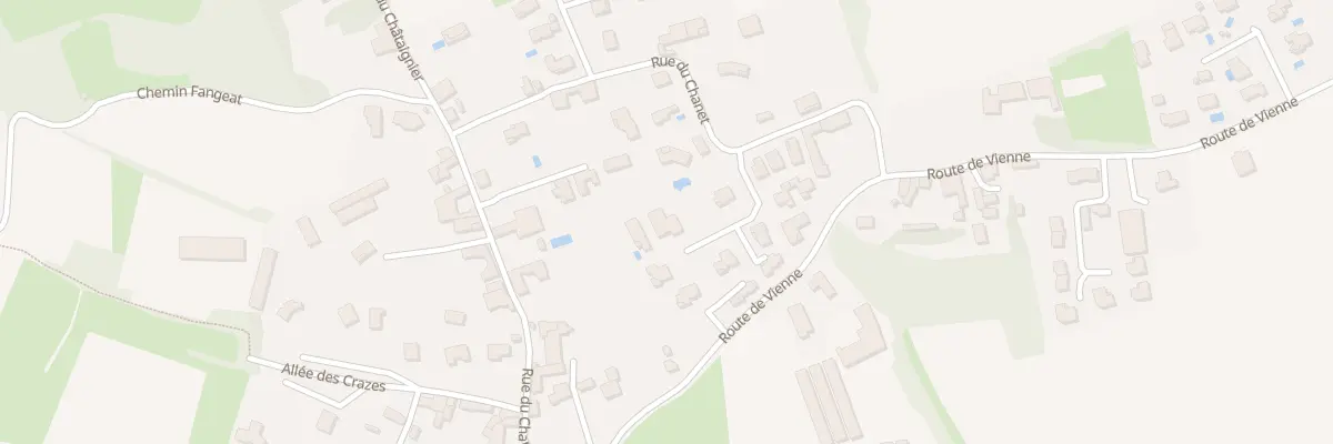 Plan du 576 Rue du Chanet à Saint-Prim