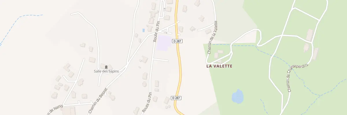 Plan du 303 Rte du Pin à Saint-Romain-de-Lerps