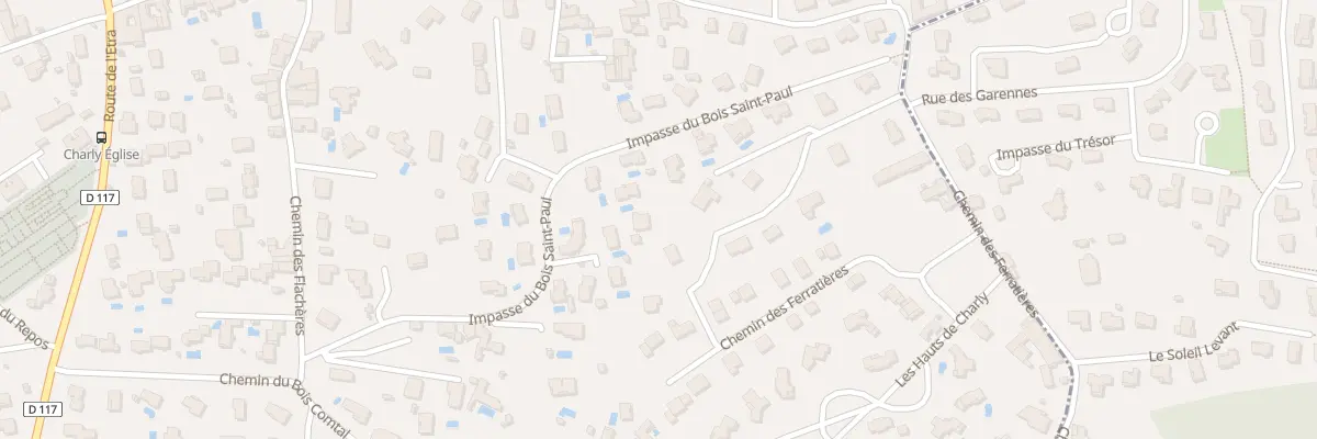 Plan du 469C Che des Ferratières à Charly