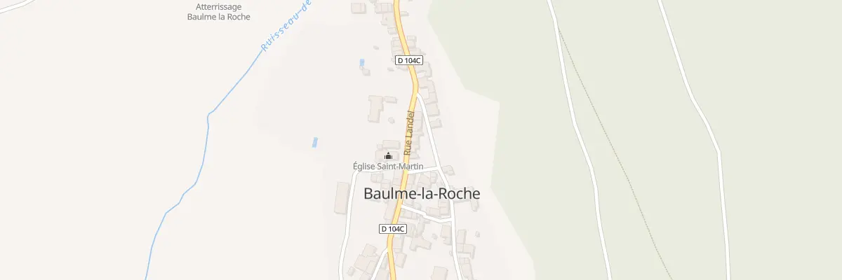 Plan du 5 Rue Landel à Baulme-la-Roche