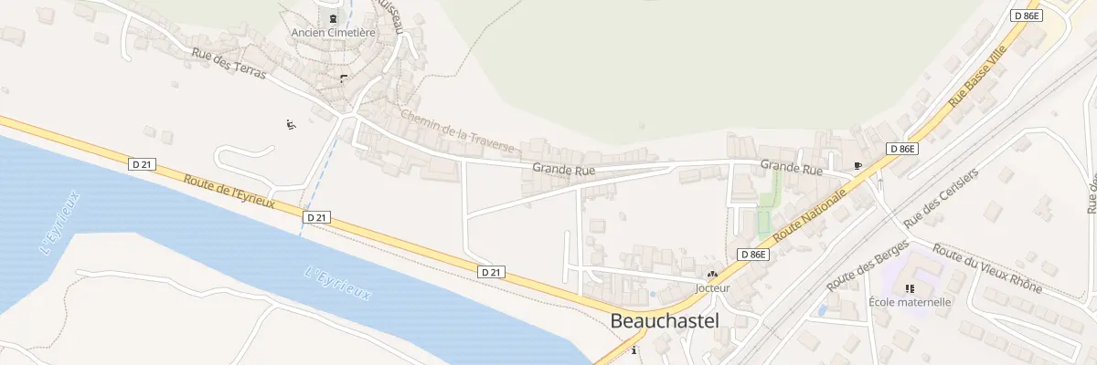 Plan du 32 Gr Grand Rue à Beauchastel