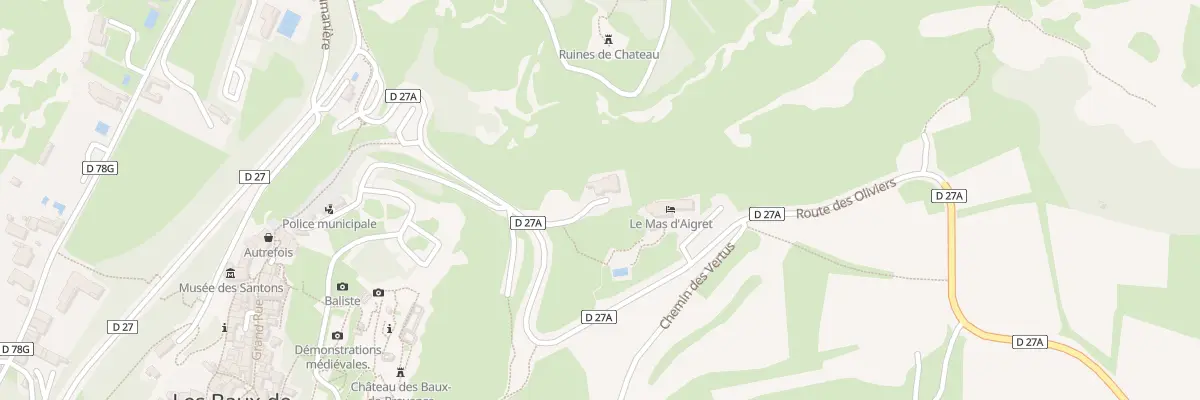 Plan du 5156 Baubesse aux Baux-de-Provence