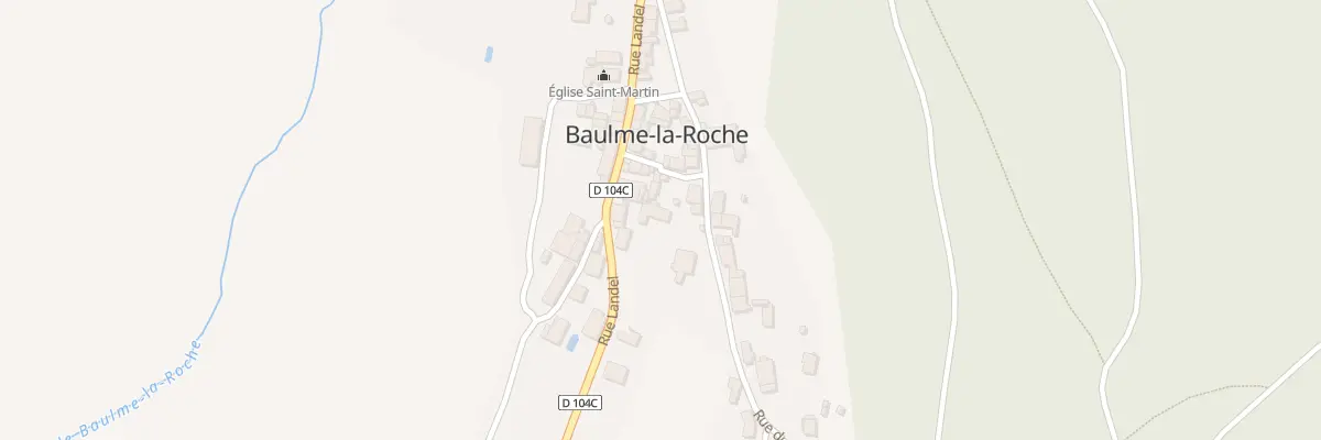 Plan du 17 Rue Landel à Baulme-la-Roche