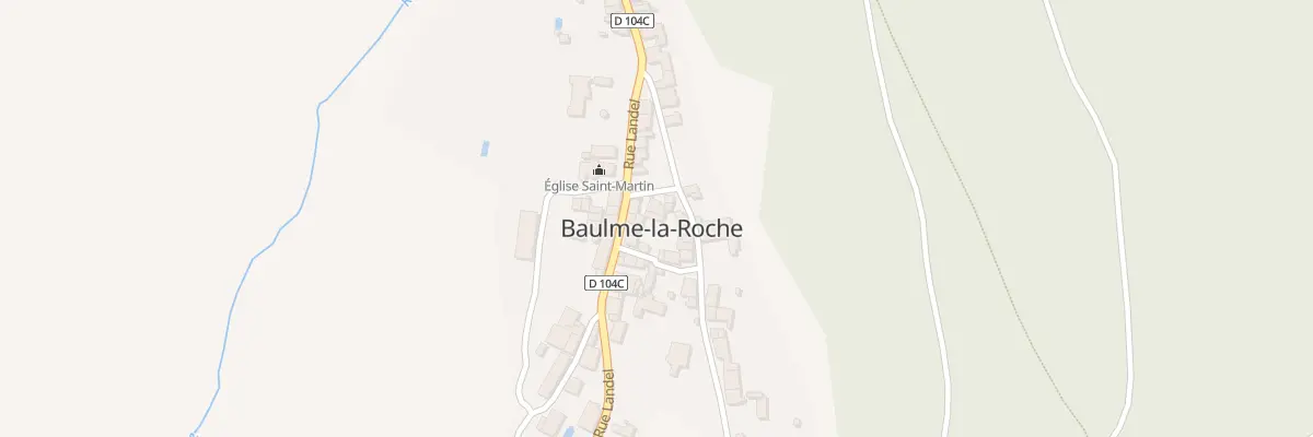 Plan du 5 Rue du Monument à Baulme-la-Roche