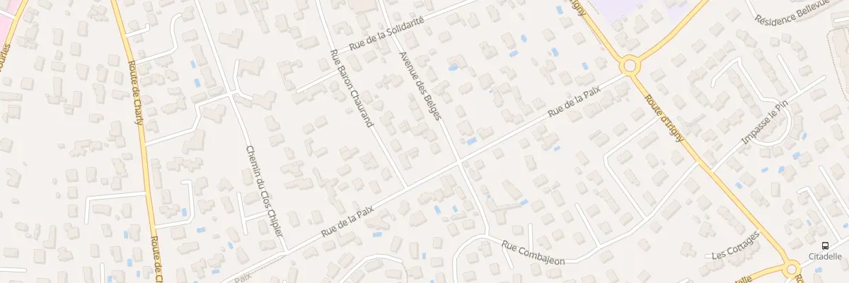 Plan du 46 Av des Belges à Saint-Genis-Laval