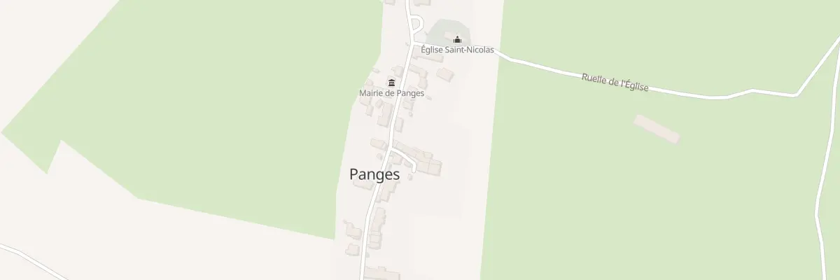 Plan du 13 Rue de la Fontenotte à Panges