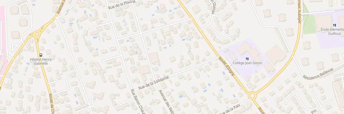 Plan du 12 Rue de la Solidarité à Saint-Genis-Laval
