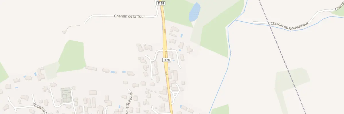 Plan du 940 Rte d’Ars à Sainte-Euphémie
