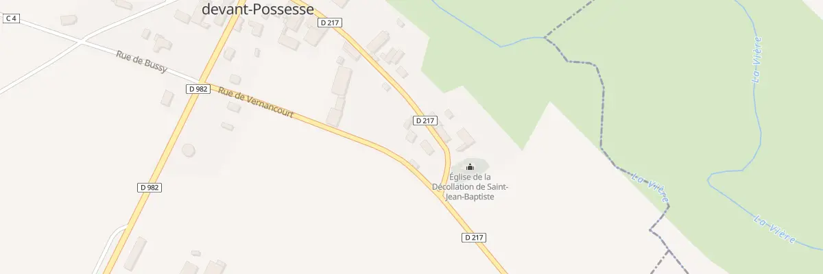 Plan du 8 Rue de l’Eglise à Saint-Jean-devant-Possesse