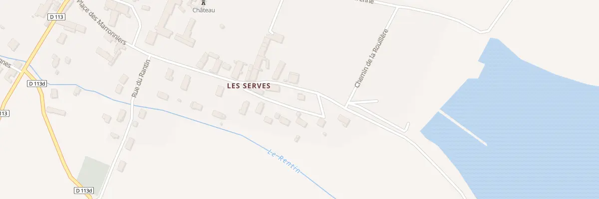Plan du 24 Rue des Serves à Corcelles-les-Arts