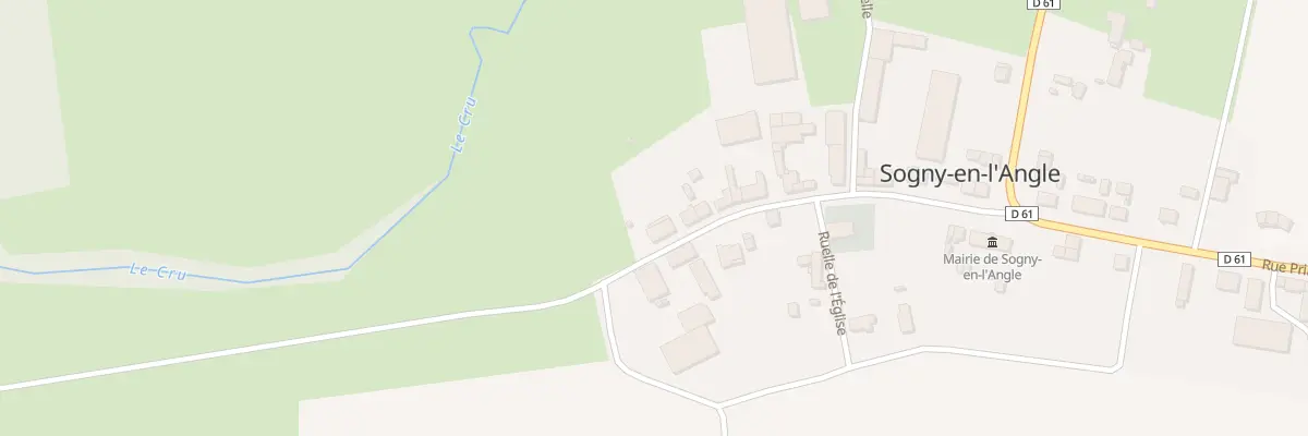 Plan du 20 Rue Principale à Sogny-en-l’Angle