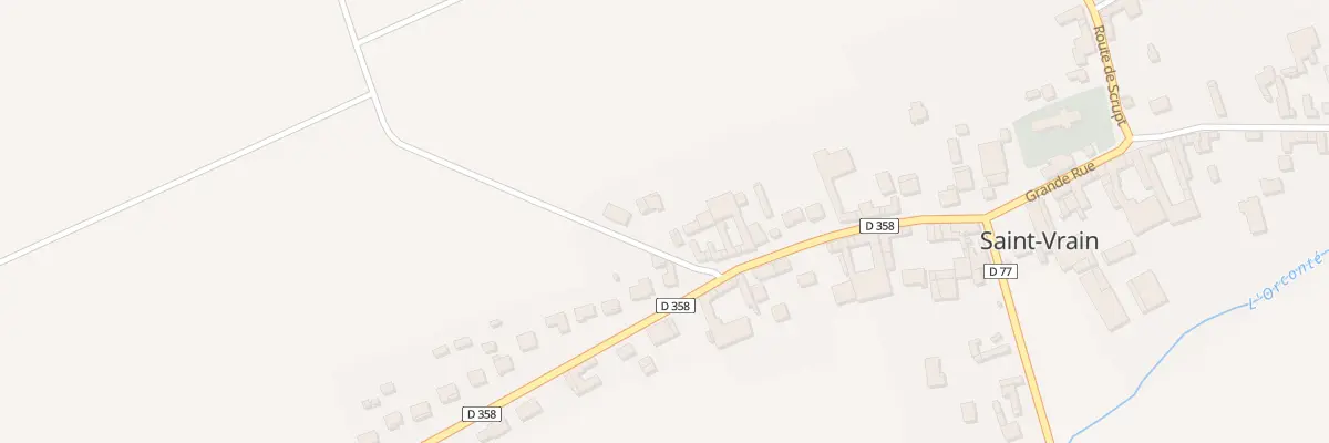 Plan du 2 Le Chemin de Favresse à Saint-Vrain