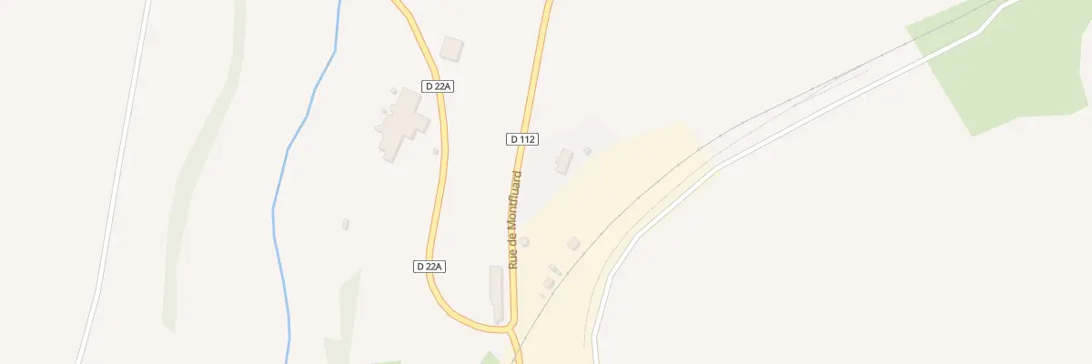 Plan du 27 Rue de Montfluard à Veuxhaulles-sur-Aube