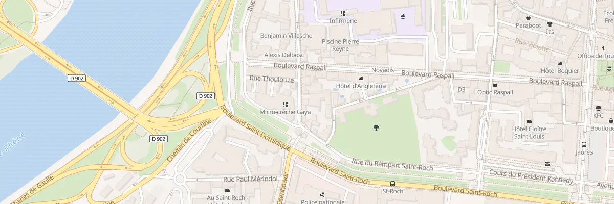 Plan du 13B Rue Velouterie à Avignon