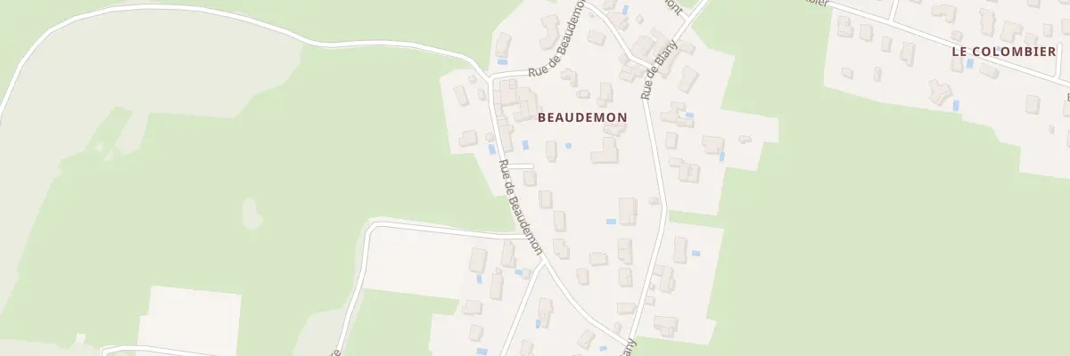 Plan du 200 Rue de Beaudemon à Laizé