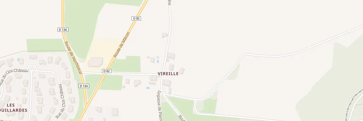 Plan du 3710 Rte de la Grisière à Hurigny