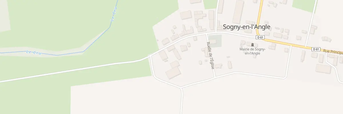 Plan du 21 Rue Principale à Sogny-en-l’Angle