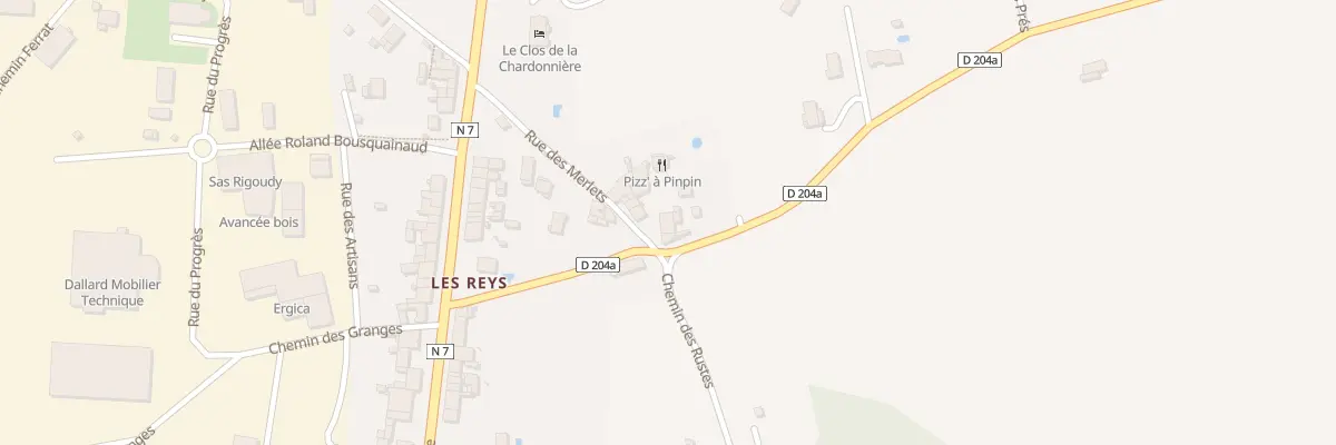 Plan du 5 Rue des Merlets à Saulce-sur-Rhône