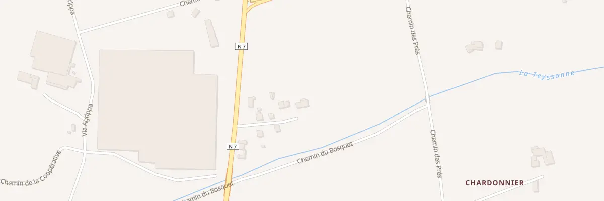 Plan du 5 Lot Les Condamines à Saulce-sur-Rhône