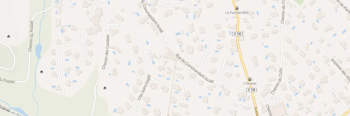 Plan du 44 Rue Cdt Israel à Saint-Didier-au-Mont-d’Or