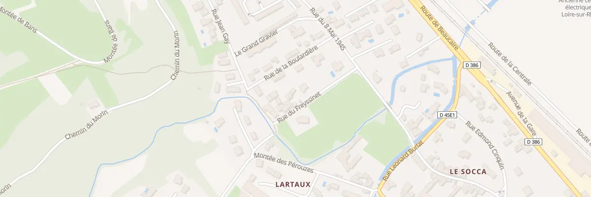 Plan du 43 Rue du Freyssinet à Loire-sur-Rhône
