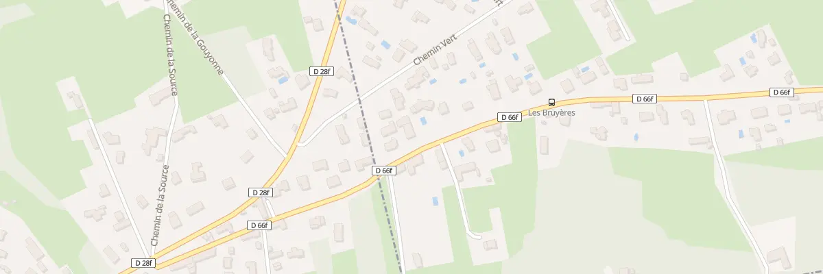Plan du 680B Rte de Toussieux à Sainte-Euphémie