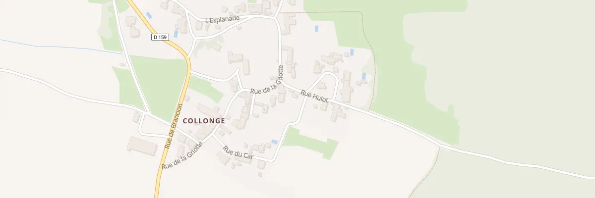 Plan du 5020 Collonge à La Chapelle-sous-Brancion