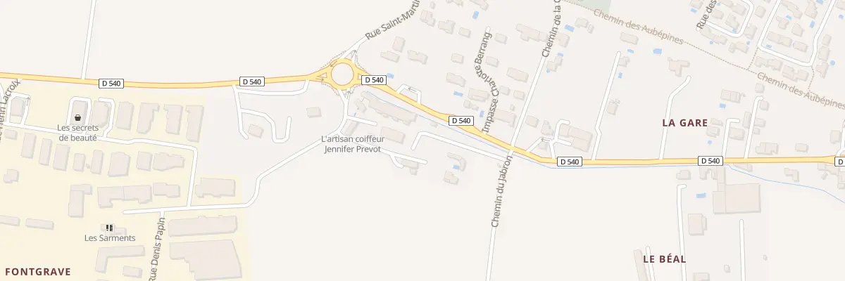 Plan du 135 Imp du Béal à Montboucher-sur-Jabron